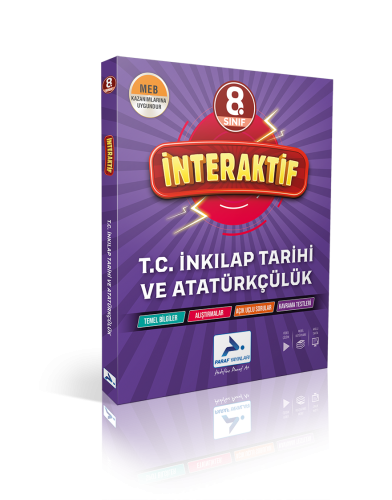 8. Sınıf İnteraktif T.C. İnkılap Tarihi Ve Atatürkçülük Soru Kütüphane