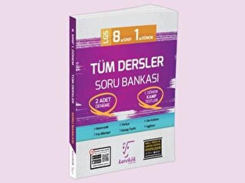 8. Sınıf LGS 1. Dönem Tüm Dersler Soru Bankası %21 indirimli Kolektif