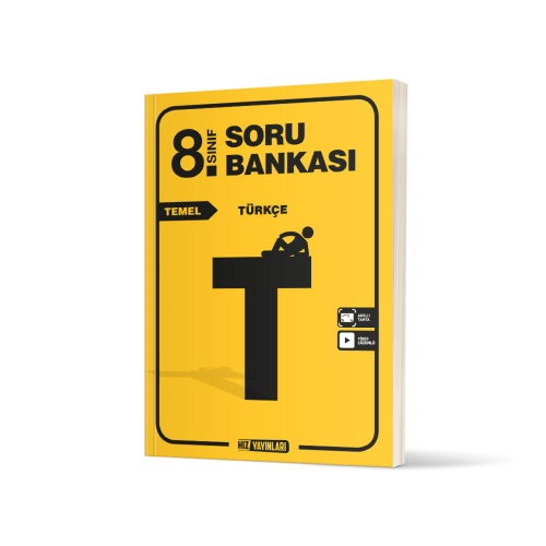 8. Sınıf Temel Türkçe Soru Bankası %27 indirimli Hız Yayınları Komisyo