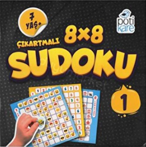 8x8 Çıkartmalı Sudoku 7+ (1) %13 indirimli Kolektif