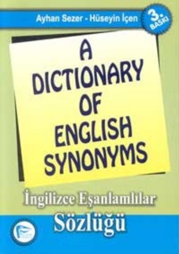 A Dictionary Of English Synonyms Ayhan Sezer