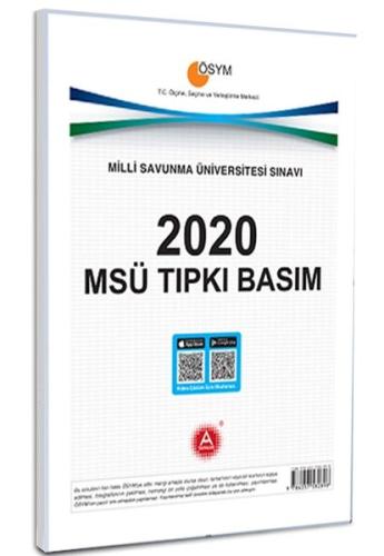 A Yayınları 2020 MSÜ Tıpkı Basım Çıkmış Deneme Sınavı