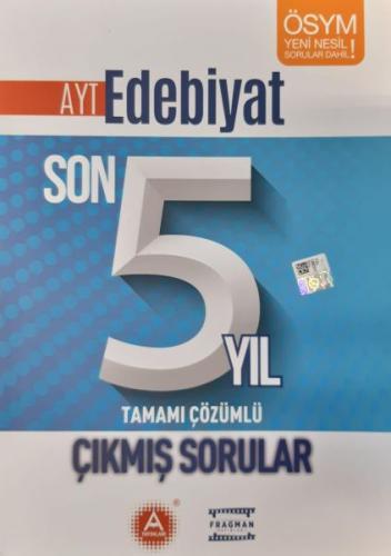 A Yayınları AYT Edebiyat Son 5 Yıl Çözümlü Çıkmış Sorular Kolektif