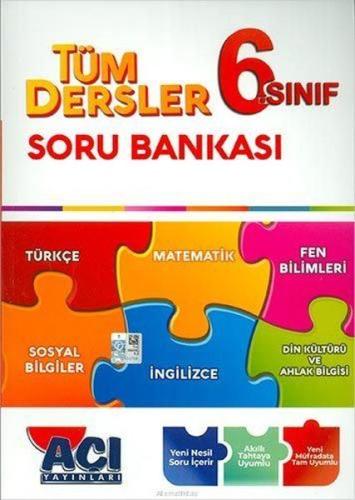 Açı Yayınları 6. Sınıf Tüm Dersler Soru Bankası