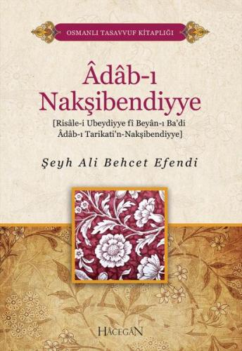 Adabı Nakşibendiyye %17 indirimli Şeyh Ali Behçet Efendi