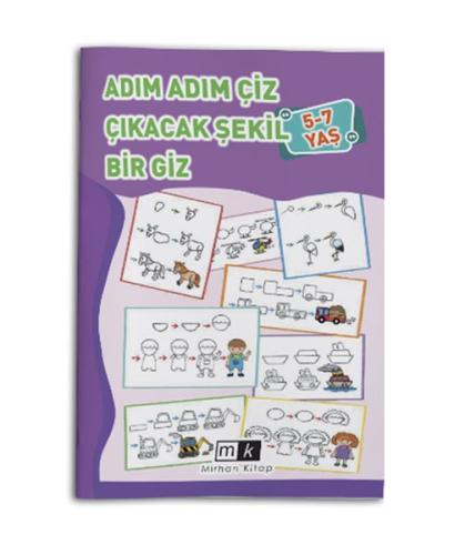 Adım Adım Çiz Çıkacak Şekil Bir Giz 5-7 Yaş %22 indirimli Mahmut Yılma