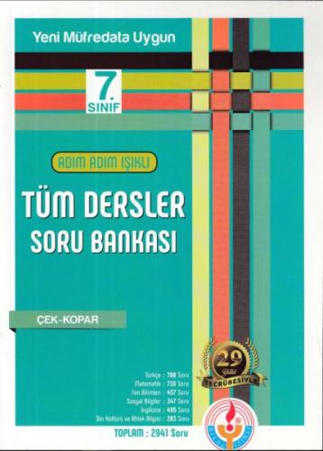 Adım Adım Işıklı 7.Sınıf Tüm Dersler Soru Bankası (Yeni) Kolektif