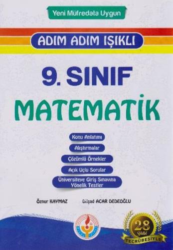 Adım Adım Işıklı 9. Sınıf Matematik Fasikül Set Öznur Kaymaz - Dilşad 