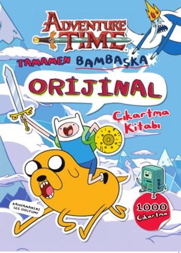 Adventure Time - Tamamen Bambaşka Orijinal Çıkartma Kitabı %10 indirim