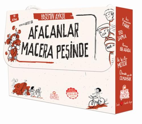 Afacanlar Macera Peşinde (10 Kitap) %20 indirimli Yasemin Aykol