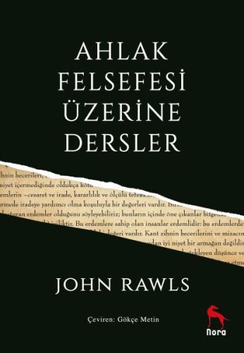 Ahlak Felsefesi Üzerine Dersler %10 indirimli John Rawls