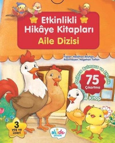 Aile Dizisi - Etkinlikli Hikaye Kitapları (4 Kitap Takım) %17 indiriml