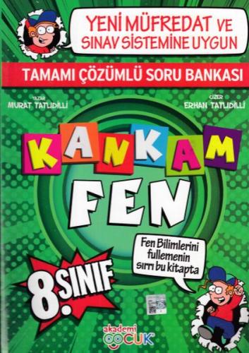 Akademi Çocuk 8. Sınıf Kankam Fen Yeni Müfredat ve Sınav Sistemine Uyg