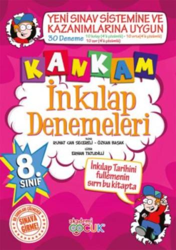 Akademi Çocuk 8. Sınıf Kankam İnkılap Denemeleri Özkan Başak