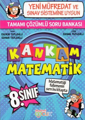 Akademi Çocuk 8. Sınıf Kankam Matematik Tamamı Çözümlü Soru Bankası Er