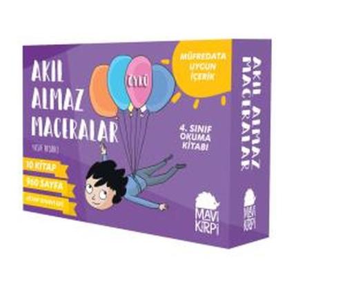 Akıl Almaz Maceralar 4. Sınıf Seti (10 Kitap) %20 indirimli Yusuf Paza