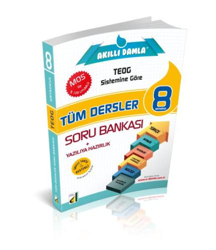 Akıllı Damla 8. Sınıf Tüm Dersler Soru Bankası Komisyon