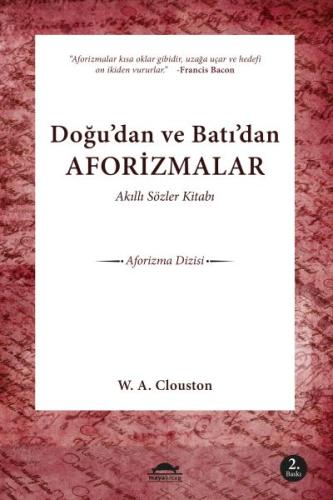 Akıllı Sözler Kitabı Doğu'dan ve Batı'dan Aforizmalar %18 indirimli Wi