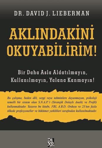 Aklındakini Okuyabilirim! %20 indirimli David J. Lieberman