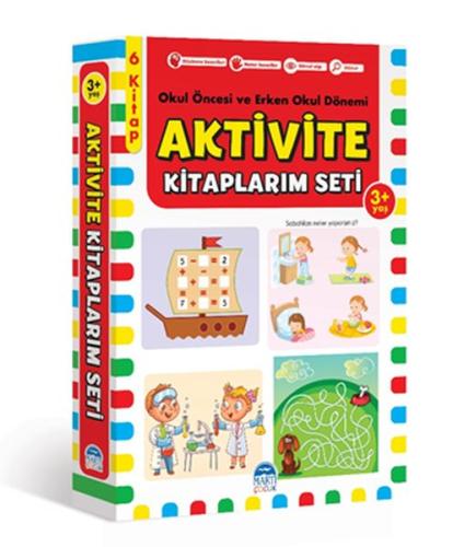 Aktivite Kitaplarım Seti 3+ Yaş - Okul Öncesi ve Erken Okul Dönemi %30