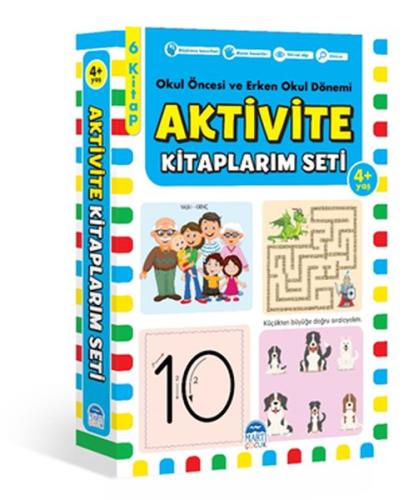 Aktivite Kitaplarım Seti 4+ Yaş - Okul Öncesi ve Erken Okul Dönemi %30