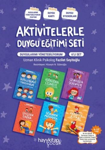 Aktivitelerle Duygu Eğitimi 6’lı Set Fazilet Seyitoğlu