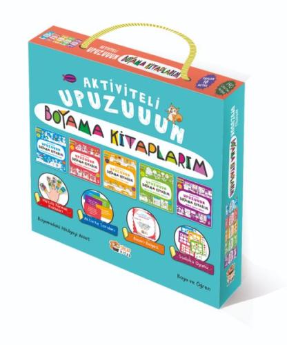 Aktiviteli Upuzuuun Boyama Kitabım Set (5 Kitap Takım) Asiye Aslı Asla