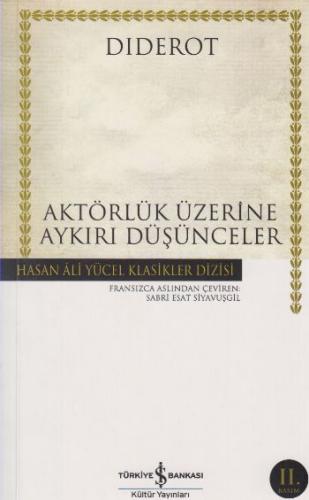 Aktörlük Üzerine Aykırı Düşünceler %31 indirimli Denis Diderot