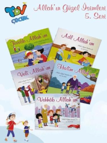 Allahın Güzel İsimleri 5. Seri Seti - 5 Kitap Takım Nur Tok Yegin