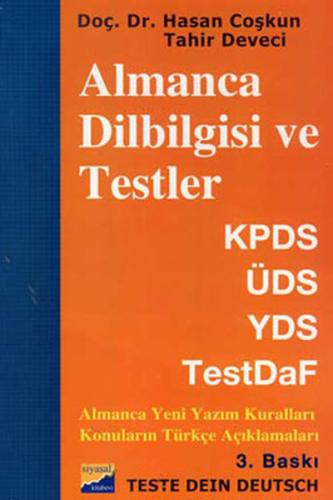 Almanca Dilbilgisi ve Testler KPDS ÜDS YDS TestDaf Tahir Deveci