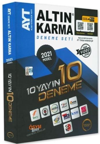 Altın Karma 2021 AYT 10 Farklı Yayın 10 Farklı Deneme Kolektif