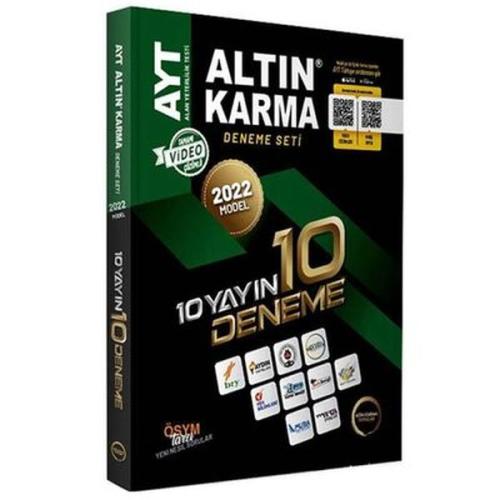 Altın Karma 2022 AYT 10lu Deneme %25 indirimli Komisyon