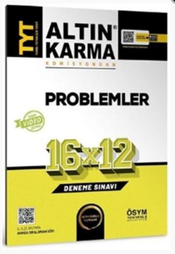 Altın Karma TYT Problemler 16 x 12 Deneme %25 indirimli