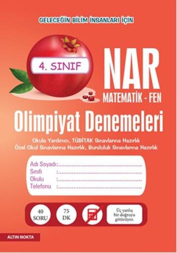 Altın Nokta 4. Sınıf Nar Olimpiyat Denemeleri Kolektif