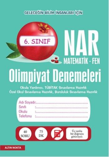 Altın Nokta 6. Sınıf Nar Olimpiyat Denemeleri Kolektif