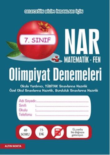 Altın Nokta 7. Sınıf Nar Olimpiyat Denemeleri Kolektif