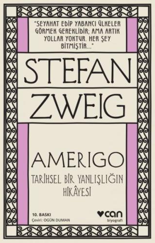 Amerigo - Tarihi Bir Yanlışlığın Hikayesi Stefan Zweig