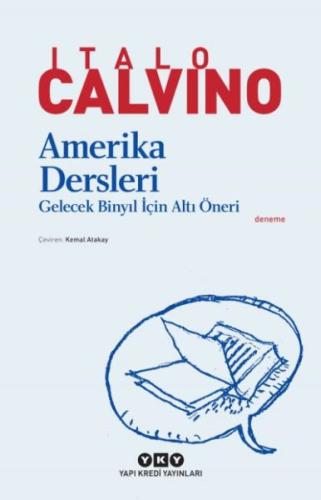 Amerika Dersleri - Modern Klasikler %18 indirimli Italo Calvino