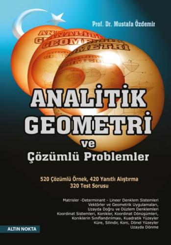 Analitik Geometri ve Çözümlü Problemler Mustafa Özdemir