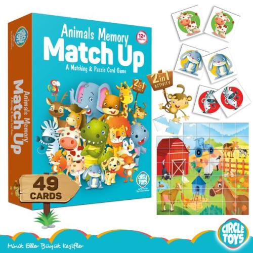 Animals Memory Match Up