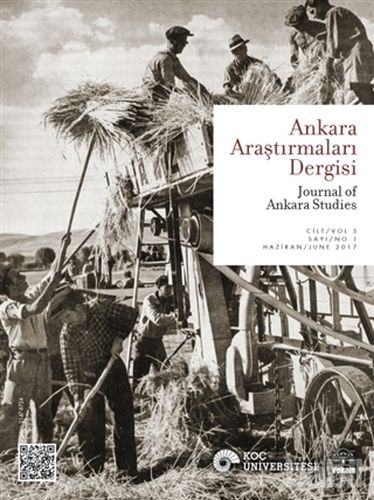 Ankara Araştırmaları Dergisi Sayı: 2 - Cilt:5 Sayı:1 %18 indirimli Kom