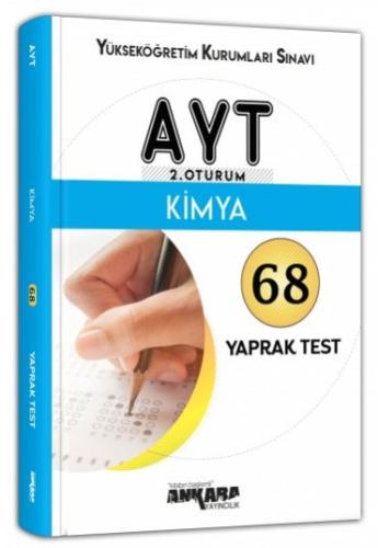 Ankara AYT 2. Oturum Kimya Yaprak Test (Yeni) Serdar Bilgen-Arzu Çolak