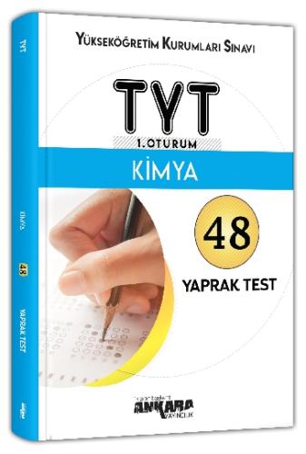 Ankara TYT 1. Oturum Kimya Yaprak Test (Yeni) Serdar Bilgen-Arzu Çolak