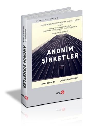 Anonim Şirketler %3 indirimli Osman Oy -Gerçek Onur Oy