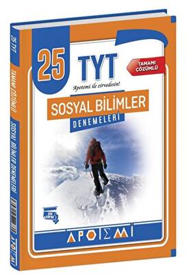 Apotemi Yayınları TYT Sosyal Bilimler 25 li Deneme Kolektif