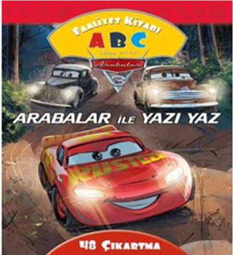 Arabalar İle Yazı Yaz Faaliyet Kitabı - Disney Arabalar 3 %10 indiriml