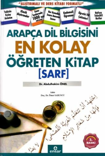 Arapça Dil Bilgisini En Kolay Öğreten Kitap (Sarf) %18 indirimli Abdül