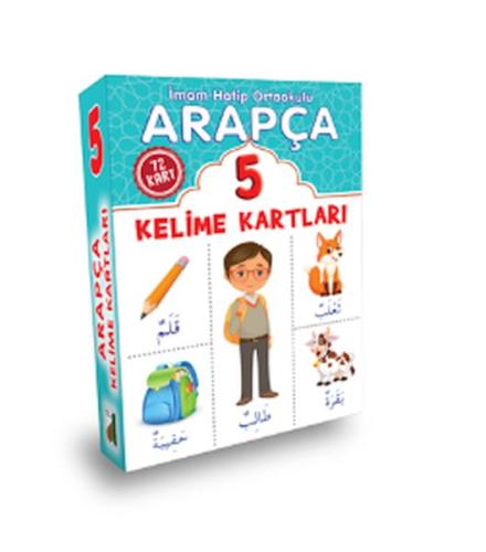 Arapça Kelime Kartları (5. Sınıf) %25 indirimli Rahşan Tek