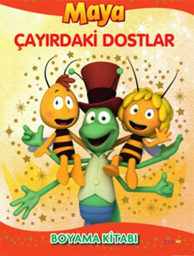 Arı Maya Çayırdaki Dostlar Boyama Kitabı Kolektif