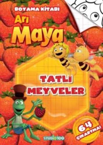 Arı Maya - Tatlı Meyveler Boyama Kitabı %10 indirimli Kolektif